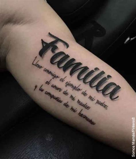 Tatuajes para hombres frases